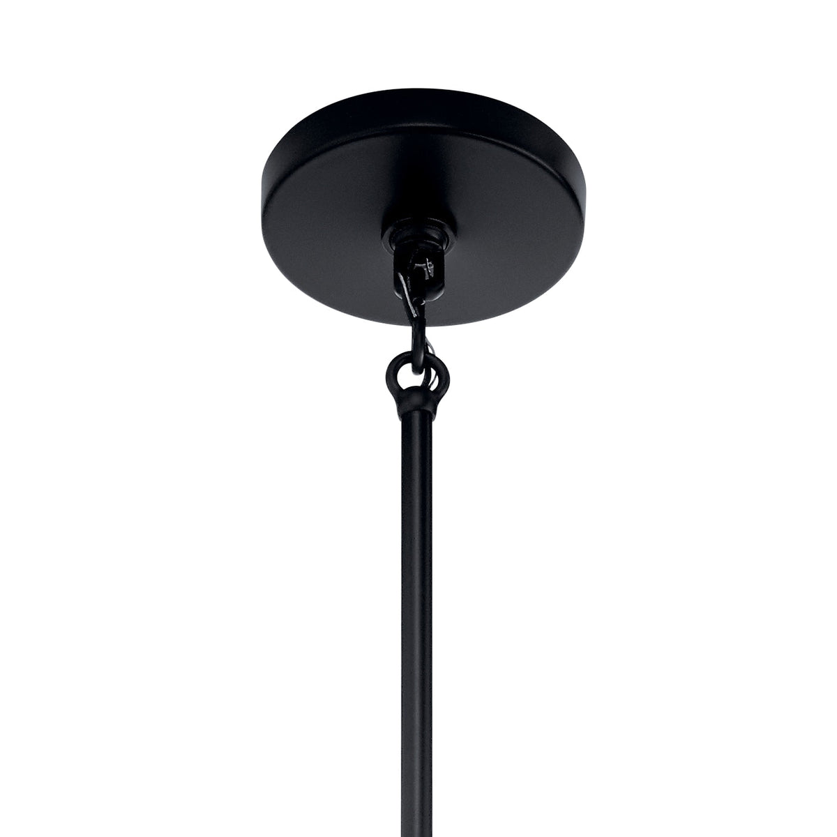 Kichler Trentino 5-Light Black Mid-century Chandelier