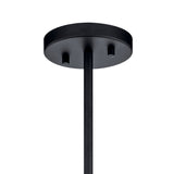 Kichler Crosby 3-Light Black Modern/Contemporary Chandelier