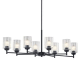 Kichler Winslow 8-Light Black Modern/Contemporary Chandelier