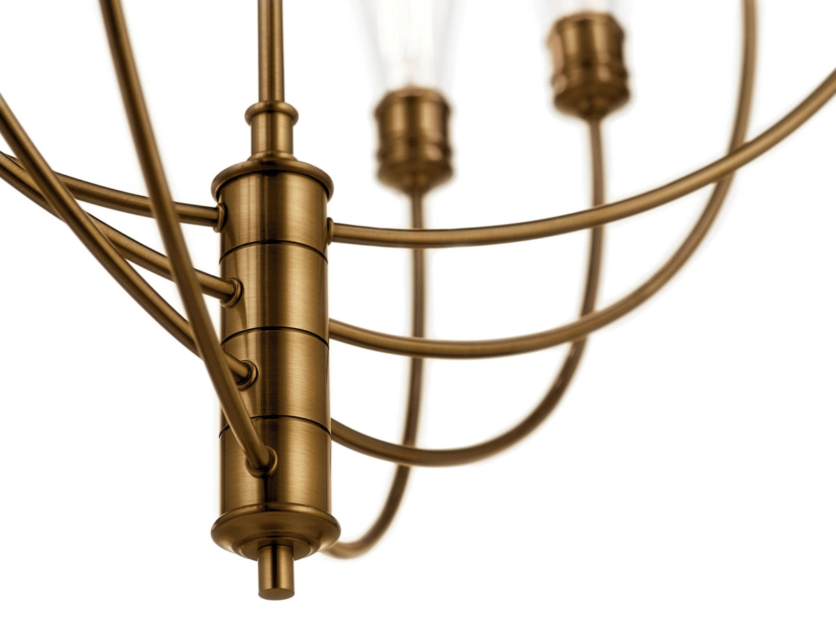Kichler Hatton 8-Light Satin Bronze Transitional Chandelier