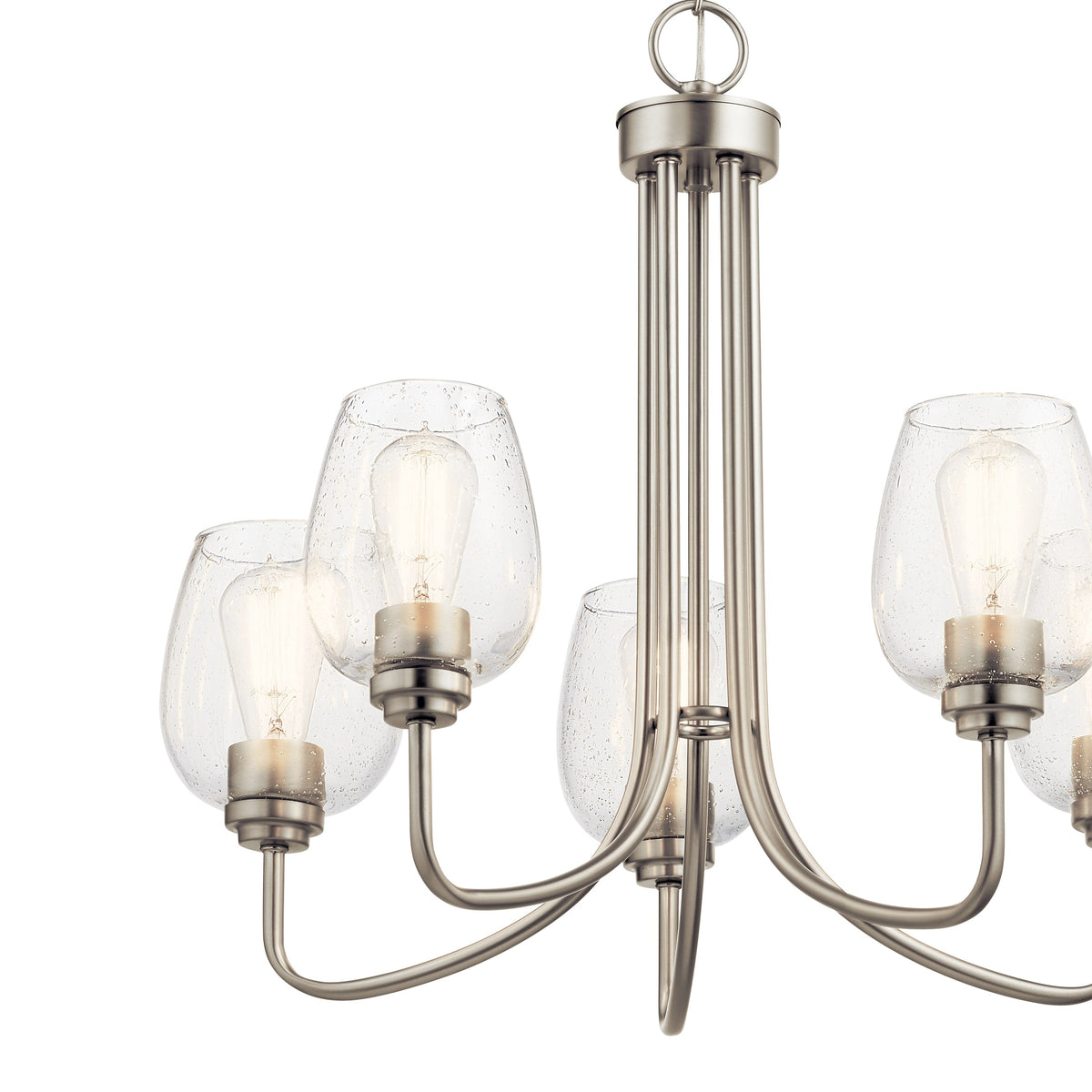 Kichler Valserrano 5-Light Brushed Nickel Traditional Chandelier