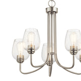 Kichler Valserrano 5-Light Brushed Nickel Traditional Chandelier