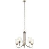 Kichler Valserrano 5-Light Brushed Nickel Traditional Chandelier