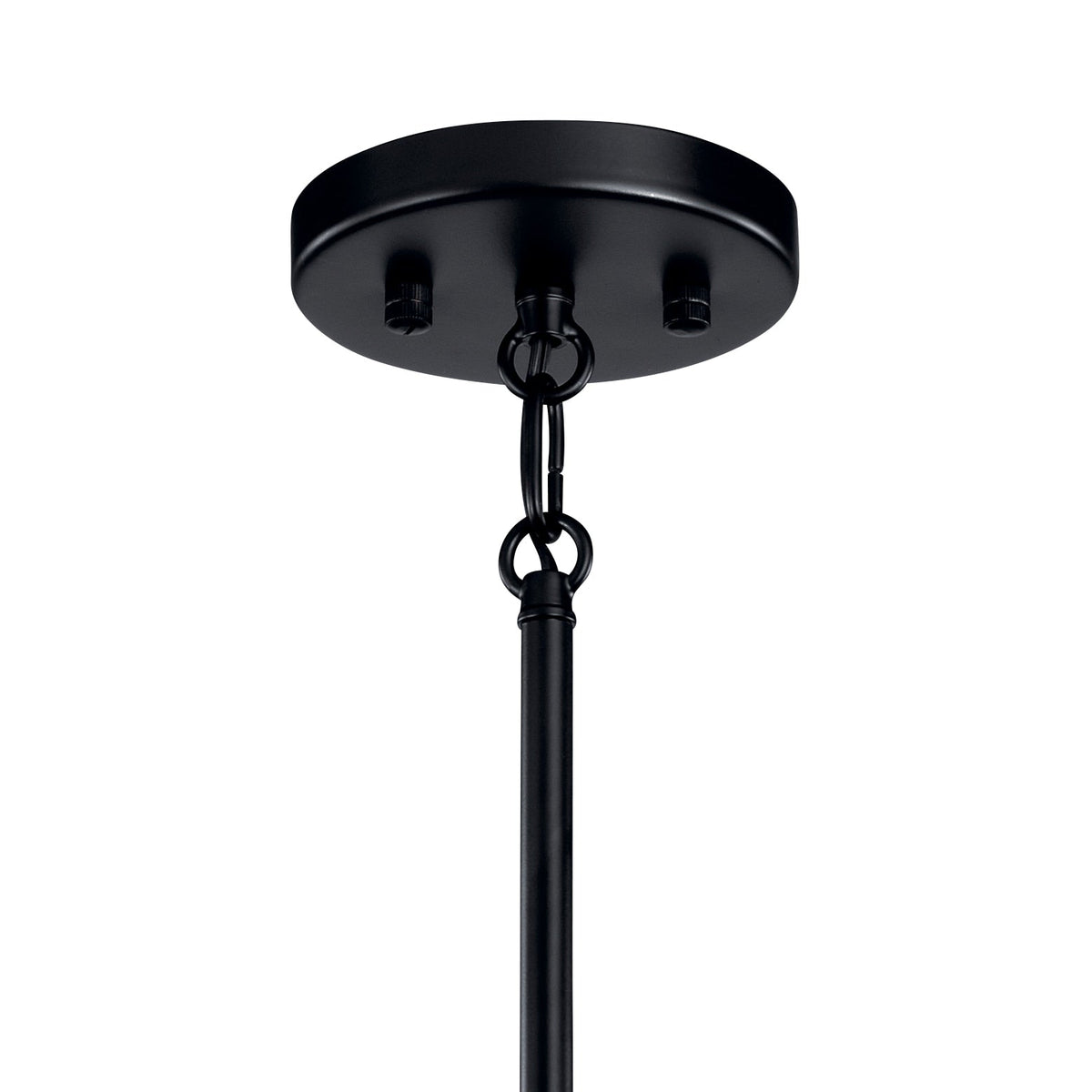 Kichler Erzo 6-Light Black Modern/Contemporary Chandelier