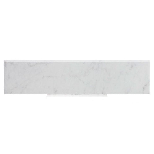 Style Selections Futuro White Porcelain Bullnose Tile (3-in x 12-in)