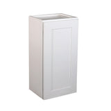 Design House Brookings 15-in W x 36-in H x 12-in D White Maple Wall Ready To Assemble Plywood Cabinet (Recessed Panel Shaker Door Style)