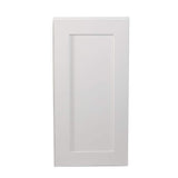 Design House Brookings 21-in W x 36-in H x 12-in D White Maple Wall Ready To Assemble Plywood Cabinet (Recessed Panel Shaker Door Style)