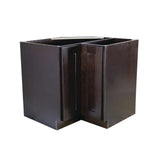 Design House Brookings 36-in W x 34.5-in H x 24-in D Espresso Maple Lazy Susan Corner Base Ready To Assemble Plywood Cabinet (Recessed Panel Shaker Style)