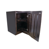 Design House Brookings 36-in W x 34.5-in H x 24-in D Espresso Maple Lazy Susan Corner Base Ready To Assemble Plywood Cabinet (Recessed Panel Shaker Style)