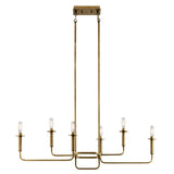 Kichler Alden 6-Light Polished Gold Transitional Chandelier