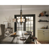 Kichler Aberdeen 6-Light Bronze Modern/Contemporary Chandelier