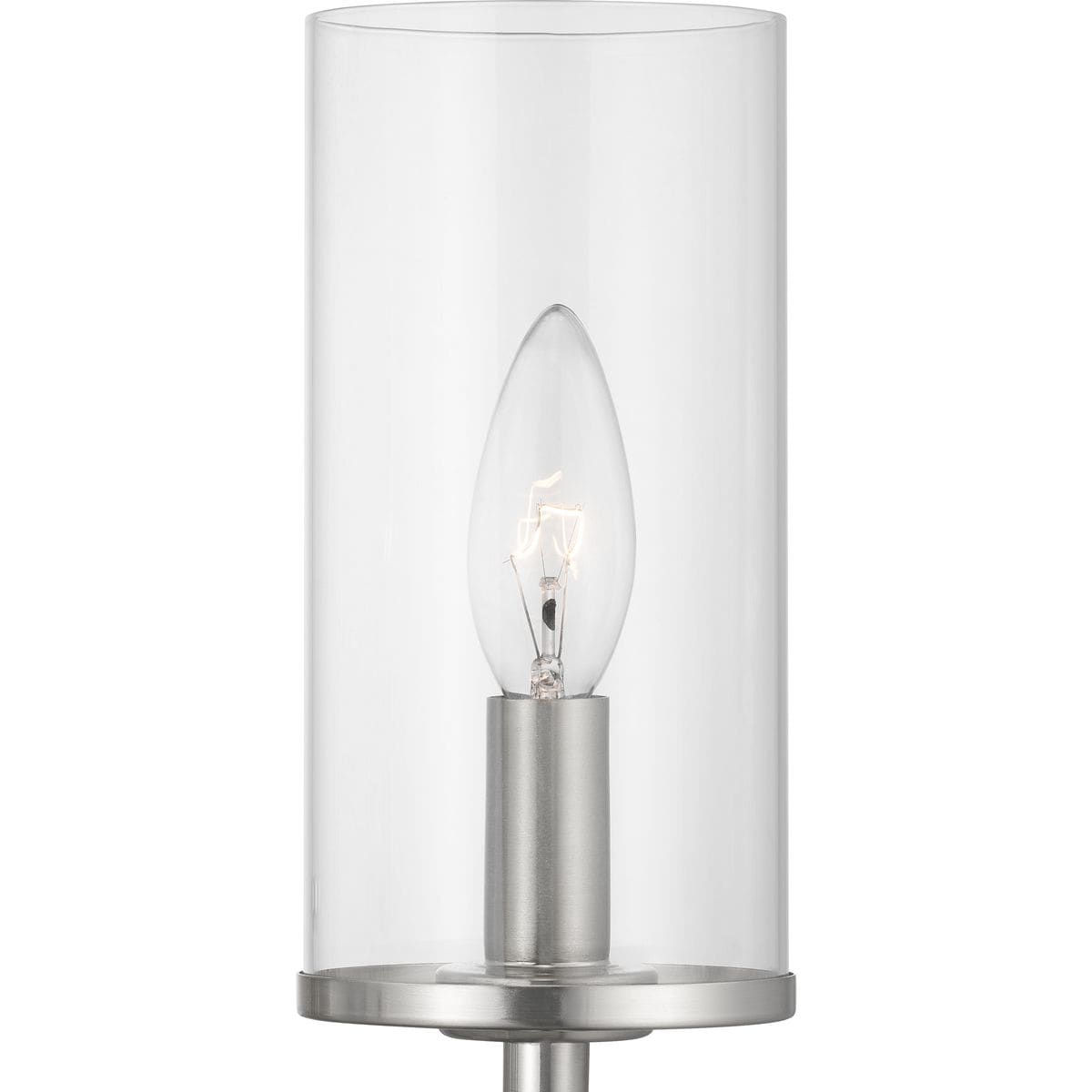 Progress Lighting Strahan 3-Light Brushed Nickel Transitional Chandelier