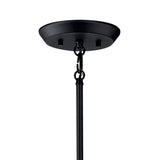Kichler Armstrong 6-Light Black Mid-century Chandelier