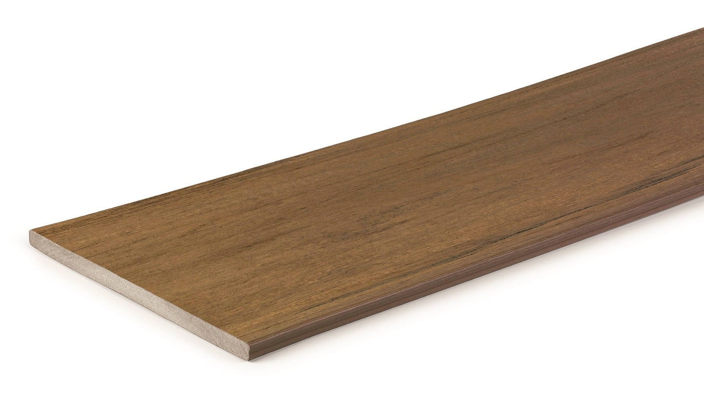 TimberTech Reserve 1/2-in x 12-in x 12-ft Composite Antique Leather Fascia Deck Board (Actual Size: 0.5-in x 12-in)