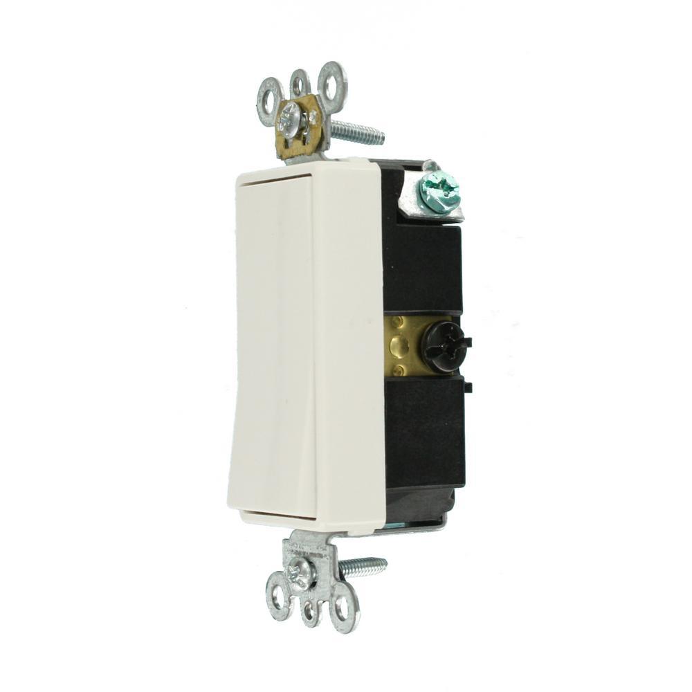 Decora Plus 20 Amp 3-Way Switch, White - Super Arbor