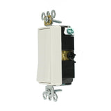 Decora Plus 20 Amp 3-Way Switch, White - Super Arbor