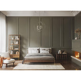 Progress Lighting Equinox 5-Light Gray Transitional Chandelier