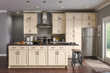 Diamond NOW Caspian 21-in W x 35-in H x 23.75-in D TrueColor Toasted Antique Door and Drawer Base Stock Cabinet