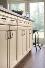 Diamond NOW Caspian 18-in W x 35-in H x 23.75-in D TrueColor Toasted Antique Drawer Base Stock Cabinet