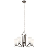 Kichler Armida 5-Light Antique Bronze Transitional Chandelier