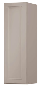 Diamond NOW Wintucket 9-in W x 30-in H x 12-in D Cloud Gray Wall Fully Assembled Cabinet (Recessed Panel Square Door Style)