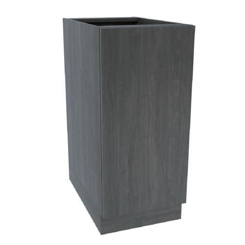 Cambridge 15-in W x 34.5-in H x 24-in D Carbon Marine Wood Engineered Wood Door Base Stock Cabinet