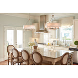 Progress Lighting Cherish 6-Light Brushed Gray Modern/Contemporary Chandelier