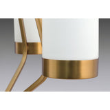 Progress Lighting Elevate 5-Light Brushed Bronze Mid-century Chandelier