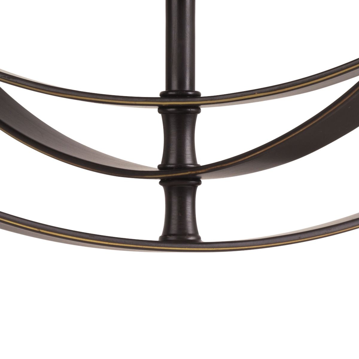 Progress Lighting Equinox 4-Light Antique Bronze Transitional Chandelier, 16-in W x 18.375-in H