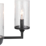 Progress Lighting Gresham 8-Light Black Transitional Chandelier