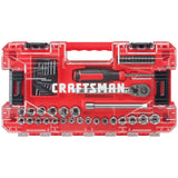 Craftsman 63-Piece Mechanic's Tool Set – SAE & Metric, 3/8" Drive (VERSASTACK)