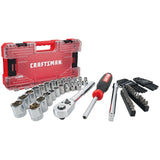 Craftsman 63-Piece Mechanic's Tool Set – SAE & Metric, 3/8" Drive (VERSASTACK)
