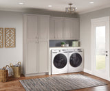 Diamond NOW Wintucket 12-in W x 35-in H x 23.75-in D TrueColor Cloud Door and Drawer Base Stock Cabinet