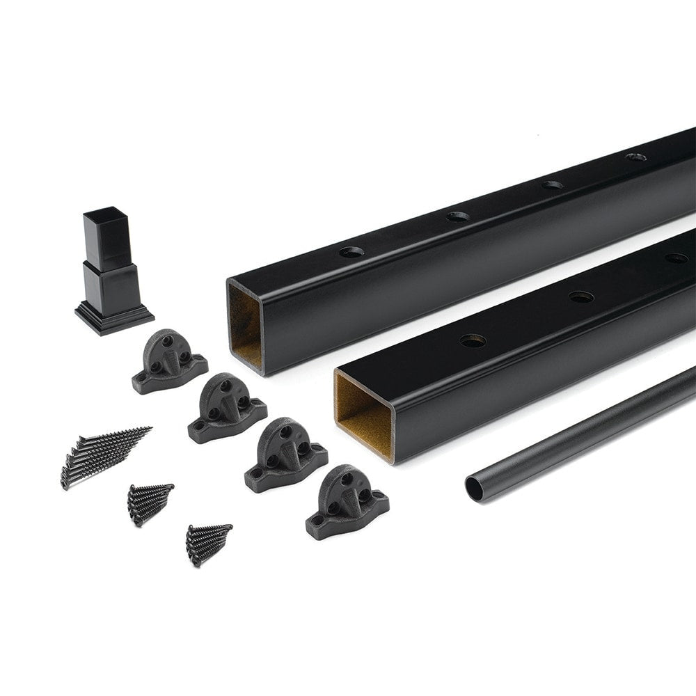Trex Enhance 6-ft x 42-in Charcoal Black Composite Deck Rail Kit