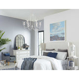 Progress Lighting Bowman 6-Light White Coastal Chandelier