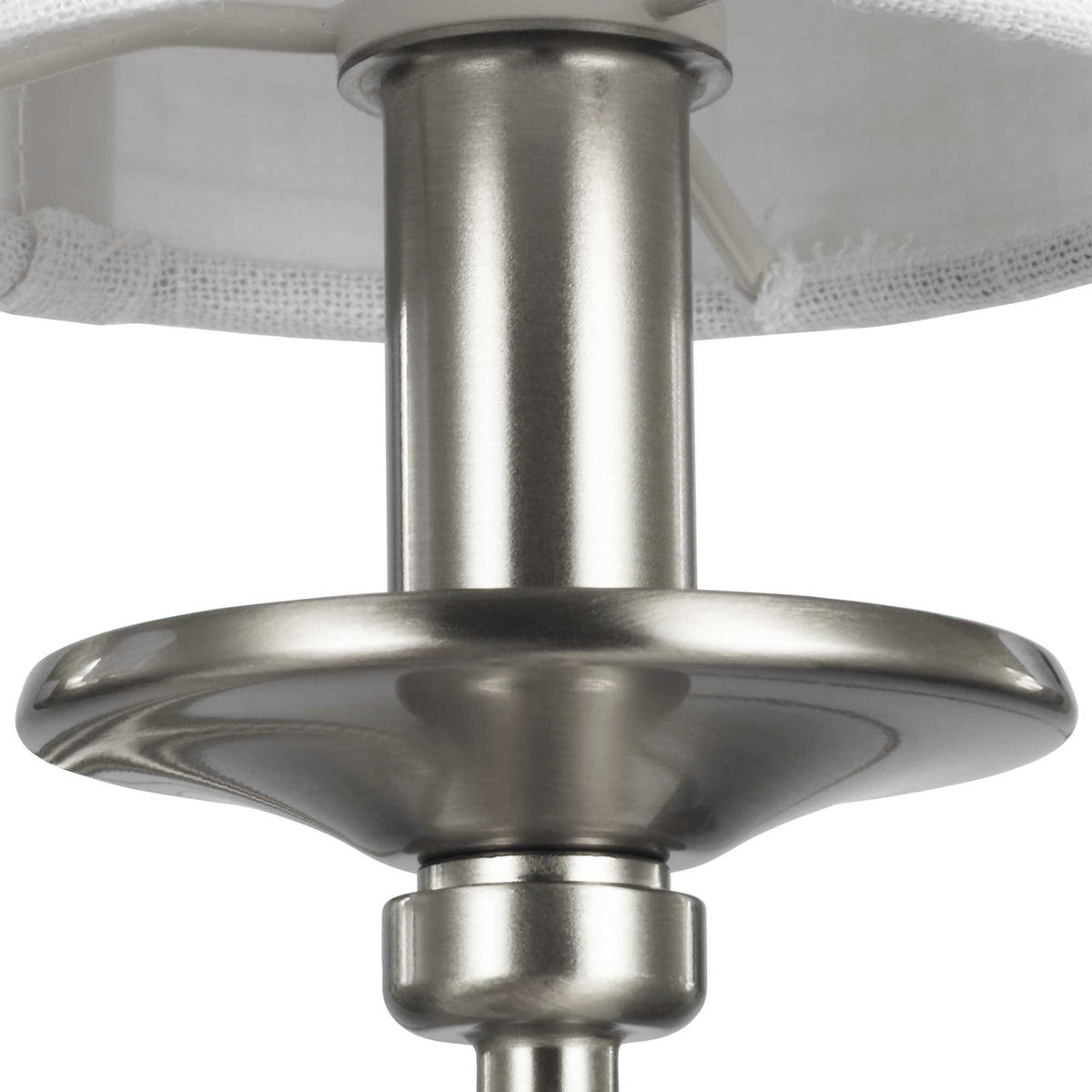 Progress Lighting Bonita 6-Light Brushed Nickel Transitional Chandelier
