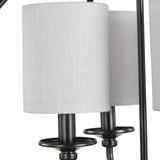 Progress Lighting Bonita 4-Light Matte Black Transitional Chandelier