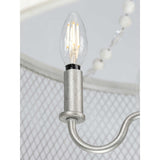 Progress Lighting Austelle 5-Light Gray Farmhouse Chandelier