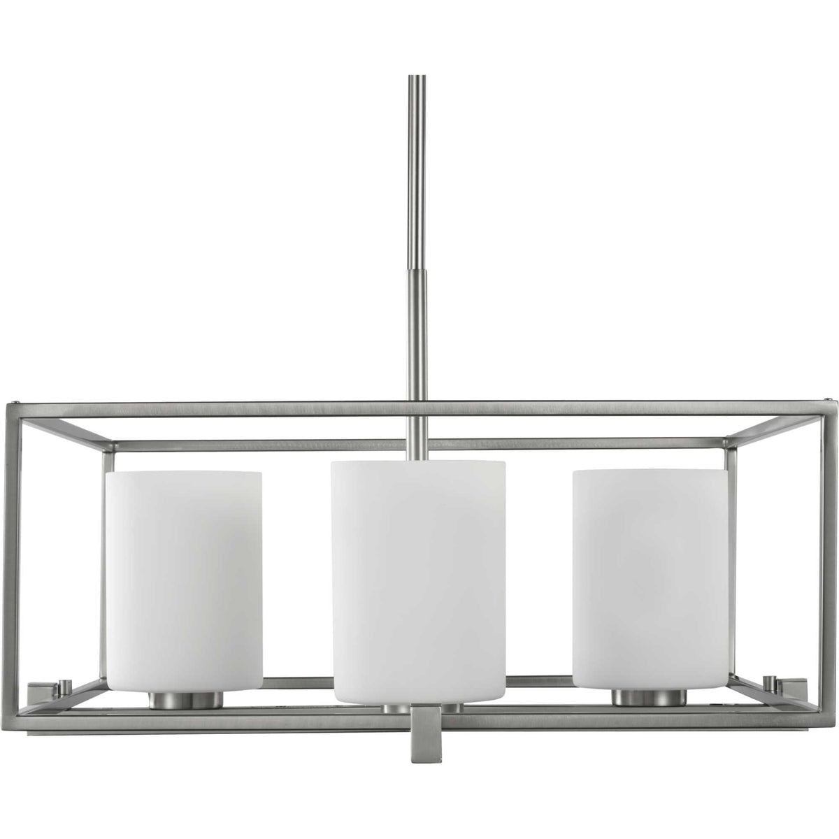 Progress Lighting Chadwick 4-Light Brushed Nickel Modern/Contemporary Chandelier