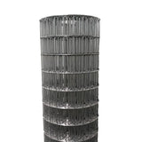 Acorn International Silver Galvanized Welded Wire Garden Fence 25ft