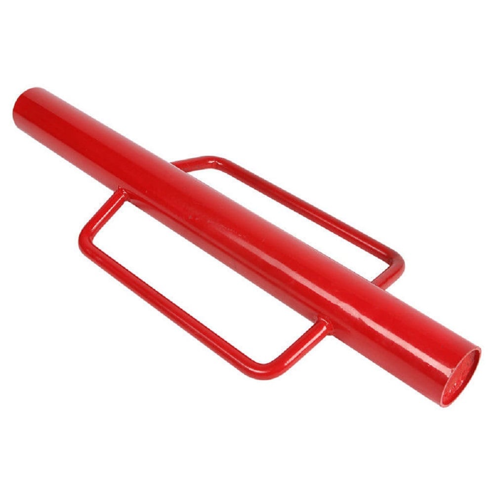 Acorn International Welded wire 30-in Red Steel Post Driver For Garden Fence