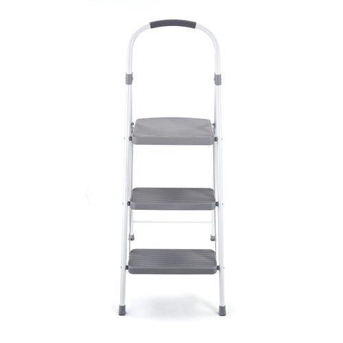 Rubbermaid RMS-3 3-Step Steel Step Stool, 225-pound Capacity
