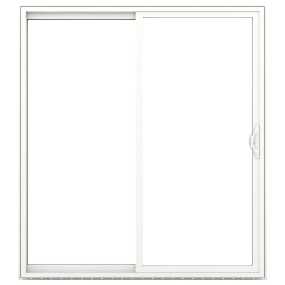 JELD-WEN 72-in x 96-in Vinyl Sliding, Left-hand sliding – product-only view