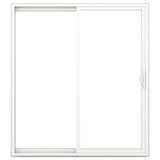 JELD-WEN 60-in x 80-in Vinyl Sliding, Left-hand sliding – product-only view