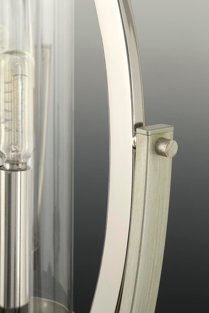 Progress Lighting Evoke 6-Light Polished Nickel Transitional Chandelier