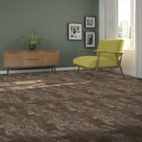 Congoleum ArmorCore Pro UR Terrace Paver 12-ft W Cut-to-Length Fresh Brew Stone Look Low-Gloss Finish Sheet Vinyl