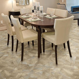 Congoleum Airstep Evolution Kaleido Paris Rain Sheet Vinyl Sample (Cut-to-Length)