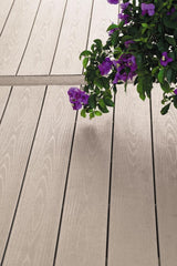 TimberTech Terrain 1-in x 8-in x 12-ft Sandy Birch Square Composite Riser Deck Board