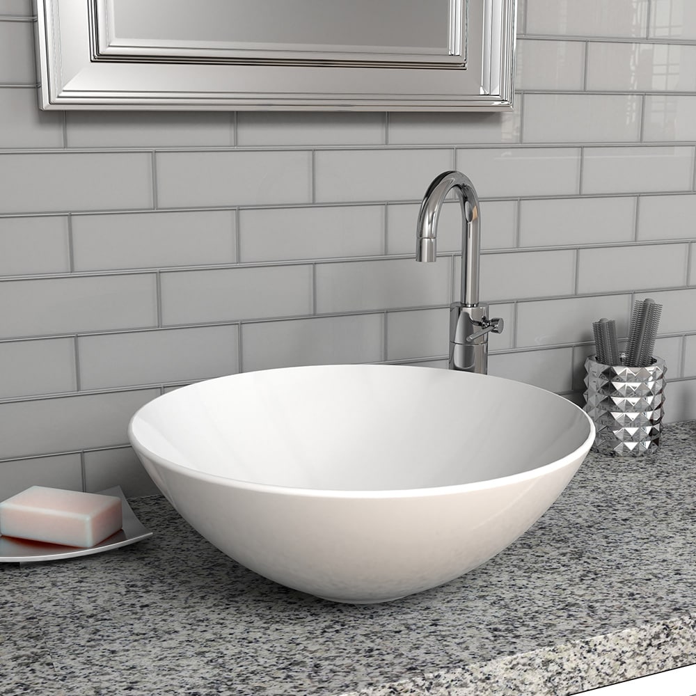 Elida Ceramica Gray 12-in x 12-in Glossy Glass Brick Subway Mosaic Wall Tile (0.955-sq ft)