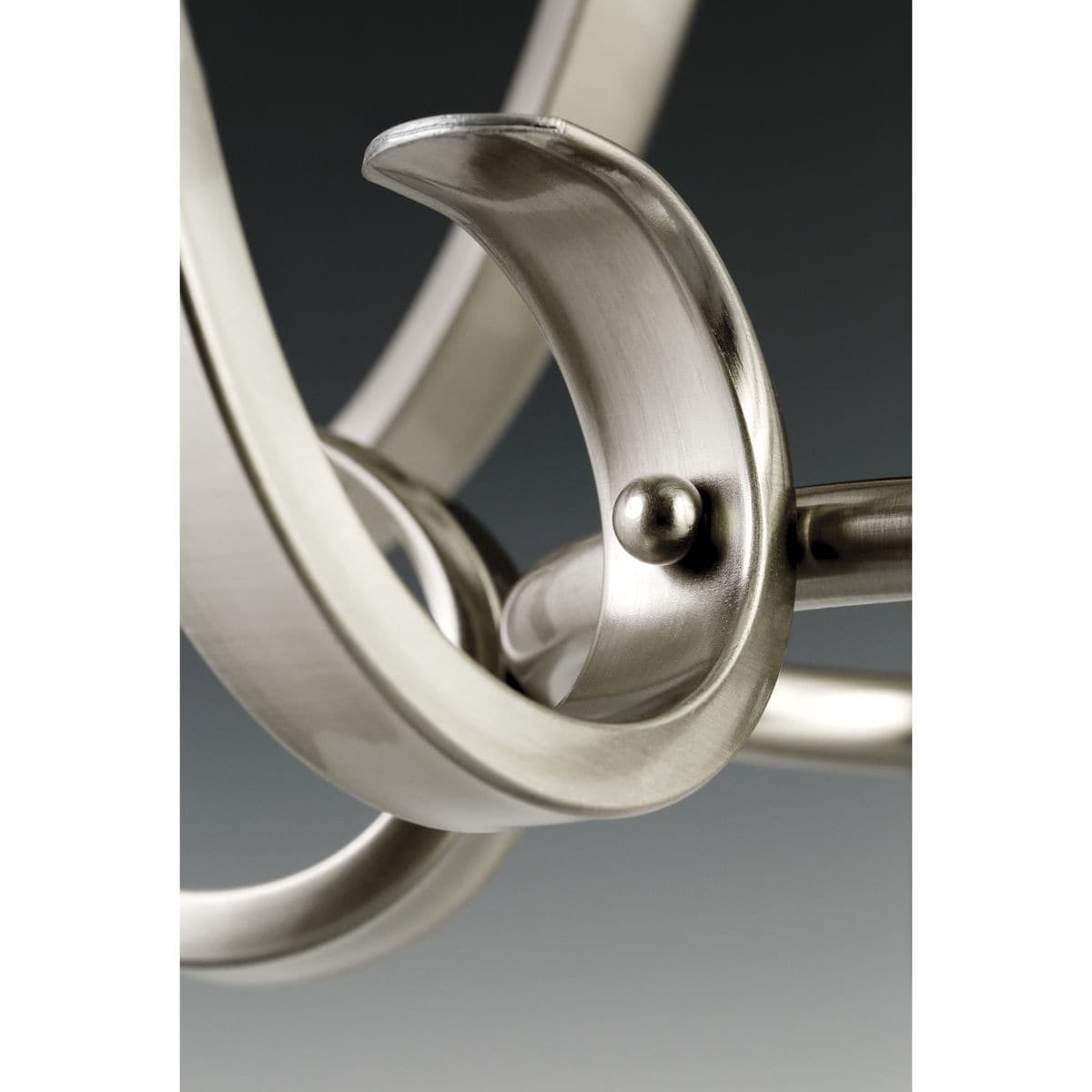 Progress Lighting Torino 3-Light Brushed Nickel Transitional Chandelier